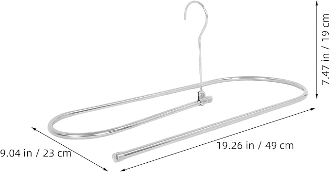 2PCS Stainless Steel Spiral Hanger - Image 2