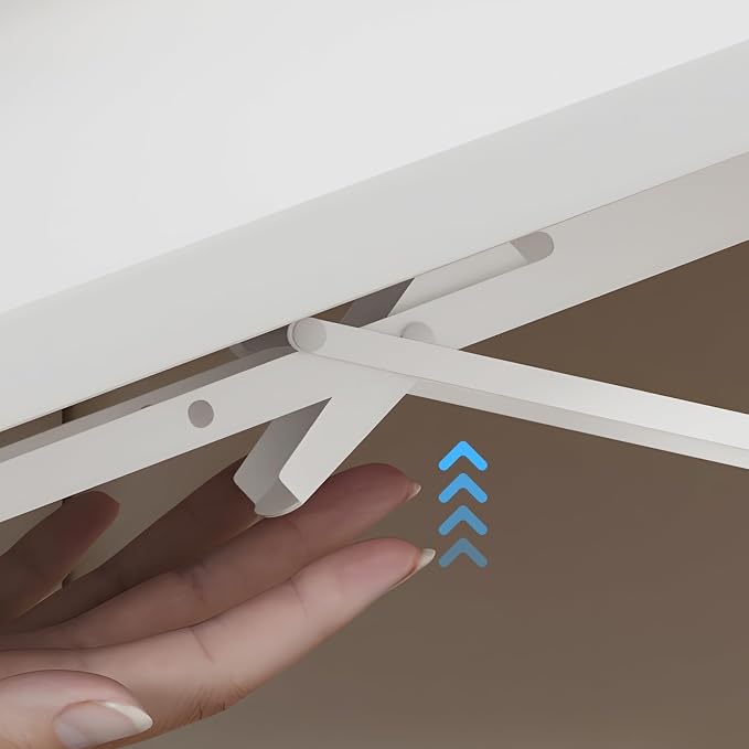 YOXIER Wall Desk, Laundry Folding Table, Floating Desk, Wall Mounted Desk - Image 5