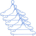 5pcs Heavy Duty Plastic Coat Hangers Windproof Clothes Drying Rack by Unknown
