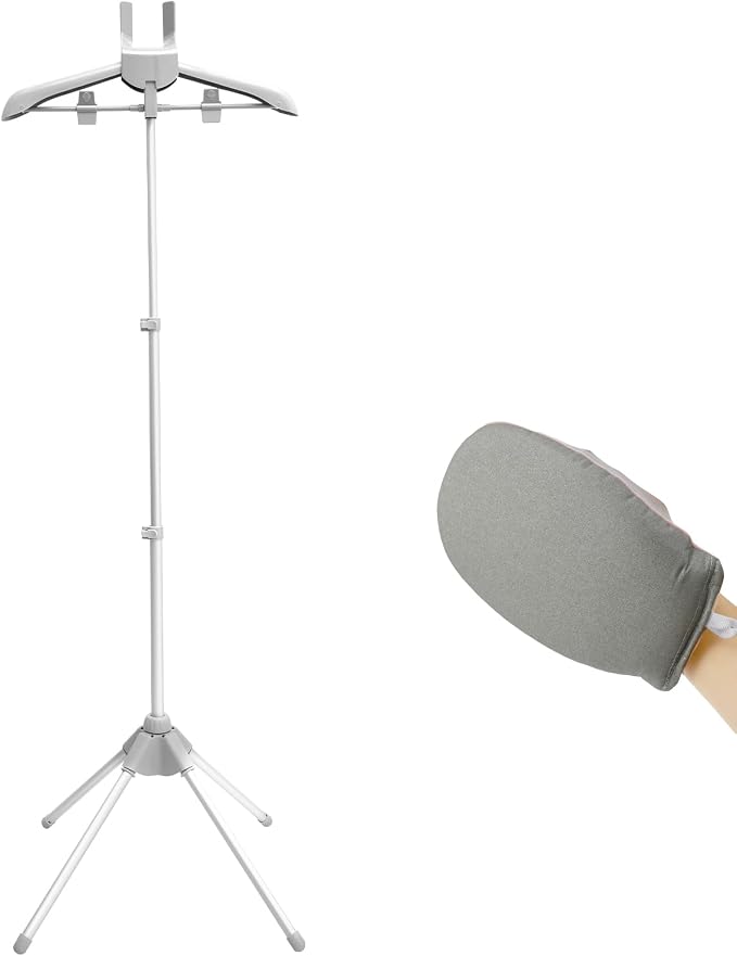 Garment Steamer Rack, Foldable Garment Steamer Stand by QENWKXZ