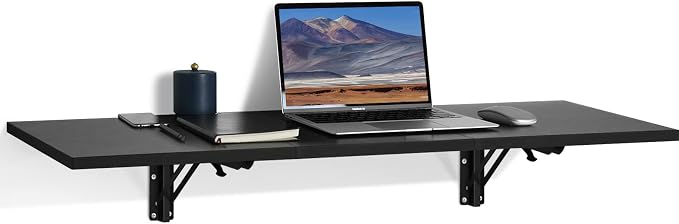 Folding Wall Desk, Wall Desk Fold Down Wall Mounted Desk - Image 5