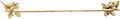 Solid Brass Bird Antique Towel Rod Bathroom Accessories Retro Hardware Bird by Unknown
