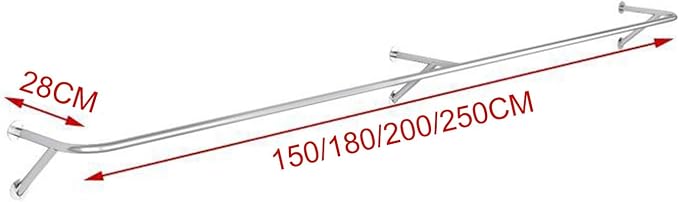Modern Clothes Retail Rack Heavy Duty Garment Display Racks, Clothing Store - Image 2