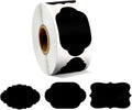 Chalkboard Labels Removable Chalk Markers Stickers Black Reusable Kitchen by Mimeile