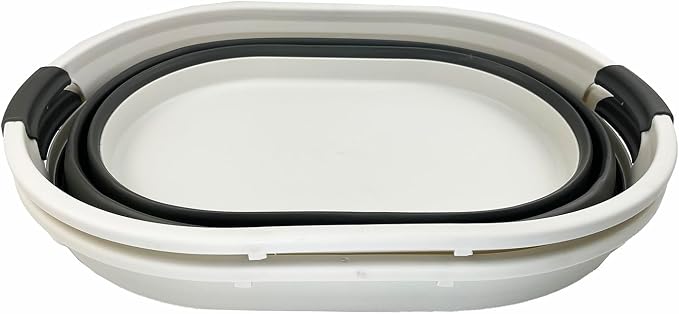 SAMMART 39L Collapsible Plastic Laundry Basket - Image 3