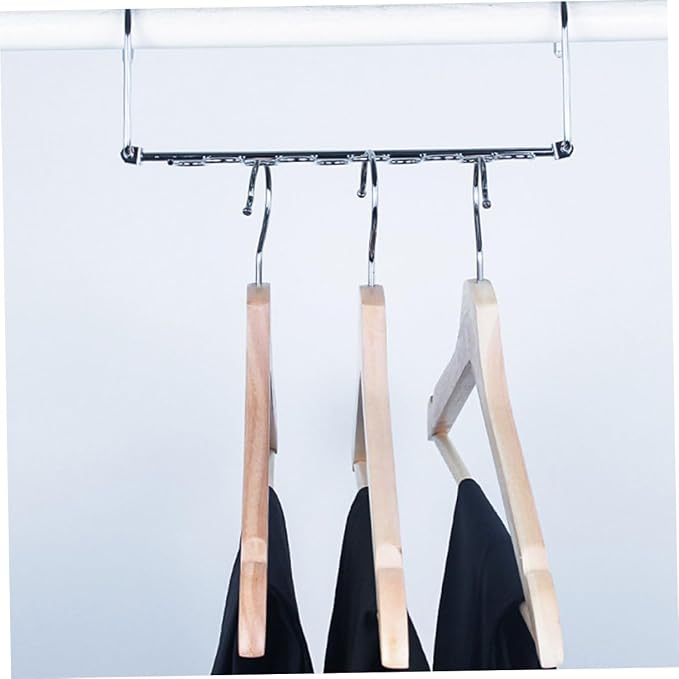 2sets Multi Hole Clothes Drying Rack Space Saving Hangers - Image 9