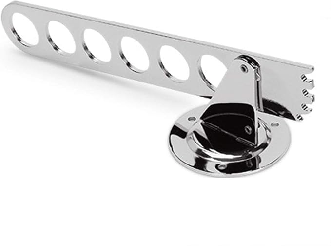 Folding Wall Mount Clothes Hanger, Foldable Laundry Hanger Dryer Rack, - Image 2