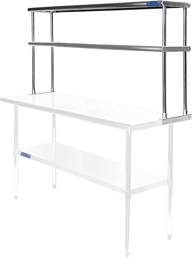 AmGood Double OverShelf Stainless Steel NSF - Image 5