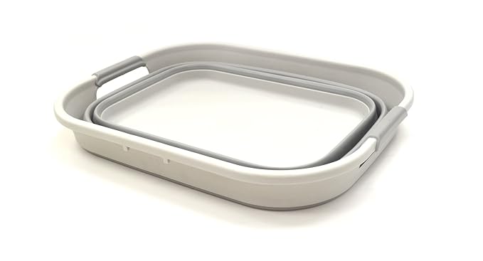 SAMMART 19.5L Collapsible Plastic Laundry Basket - Image 2