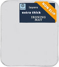 SAVUK Portable Ironing Mat Standard Size Silicone Coated Extra Heavy Duty Thick by SAVUK