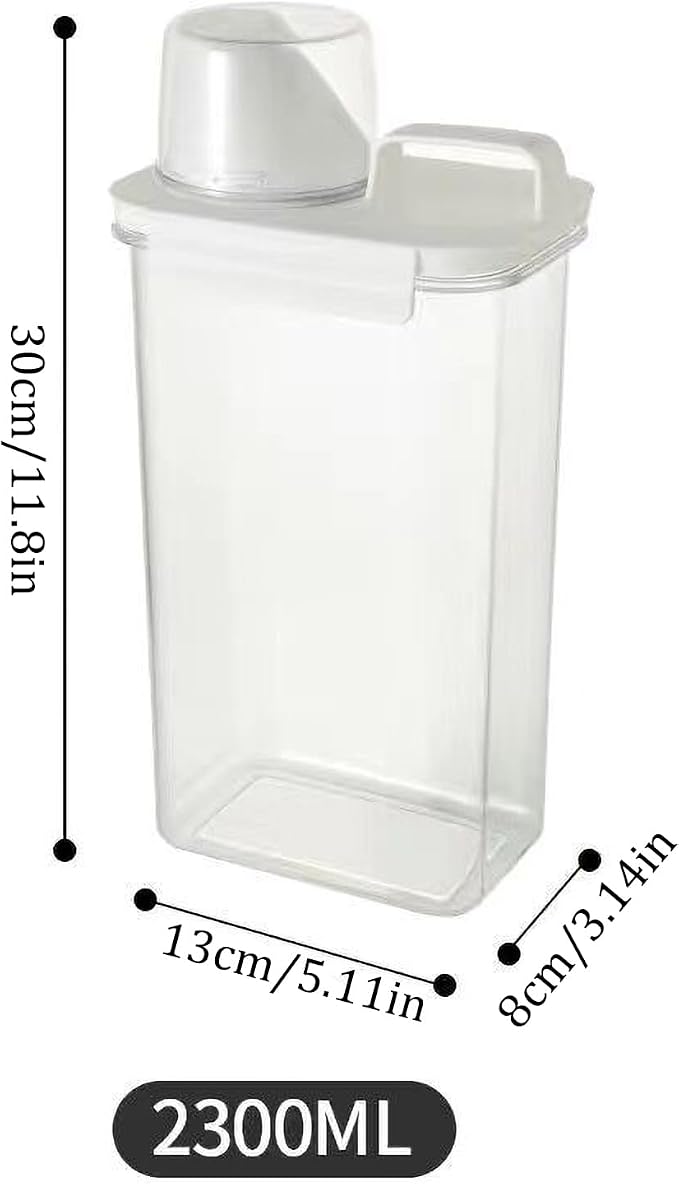 Laundry Detergent Dispenser 2300ml Laundry Detergent Bottle PVC Laundries - Image 5
