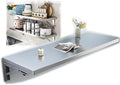 Wall Mount Kitchen Folding Table 304 Stainless Steel Fold Down Desk by Unknown