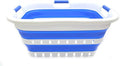 SAMMART 41L Collapsible 3 Handled Plastic Laundry Basket by SAMMART