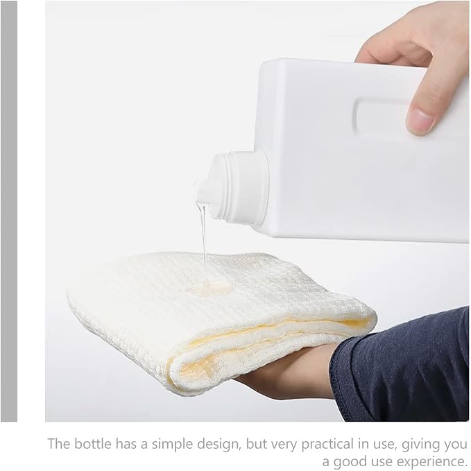 Zerodeko 2pcs Laundry Bottle Multipurpose Sub Bottle Reusable Bottles Large - Image 5