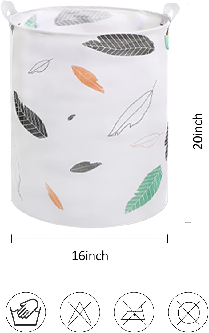 Collapsible Laundry Basket in Bedroom Waterproof Laundry Hamper in Bathroom - Image 2