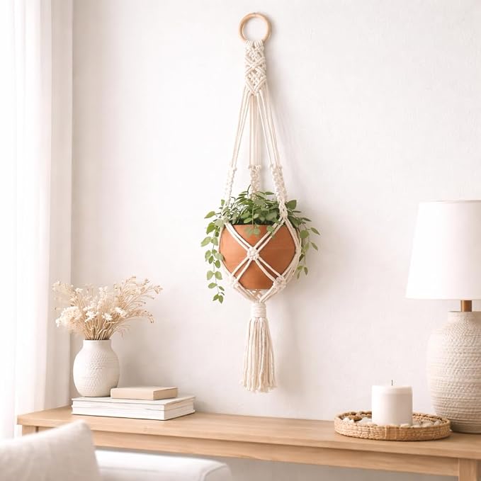 Macrame Cord Cotton Rope Twine for Crafts String Yarn for Wall Hanging Plant - Image 7