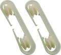 2PCS Plastic Clothes Line Separator Spreader Pulley, Rope Wire Separation Pulley by ZZLZX