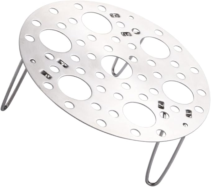 Alipis Multipurpose Steaming Rack Egg Pot Steam Tray Steamer by Alipis