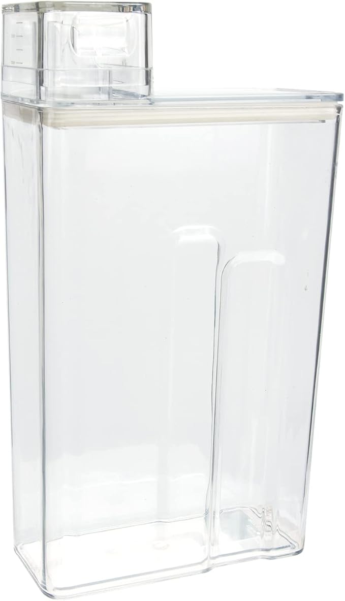 Laundry Dispenser Clear Powder Soap Dispenser Plastic Fabric Softener Dispenser by Unknown