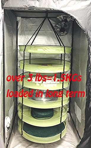 HORTIPOTS Herb Drying Rack Collapsible 2.5 ft Hanging Dry Net Rack - Image 6