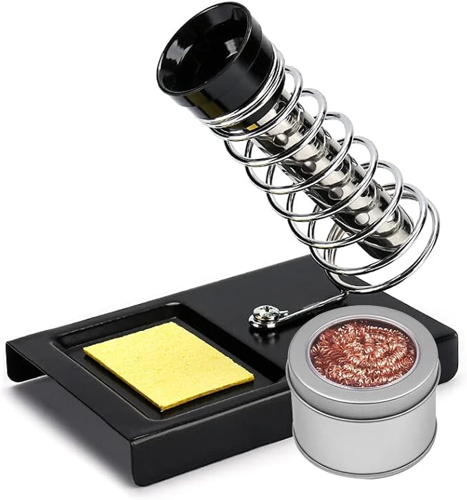 Soldering Iron Holder, Soldering Iron Stand Spring Holders Support Solder by phoenixo