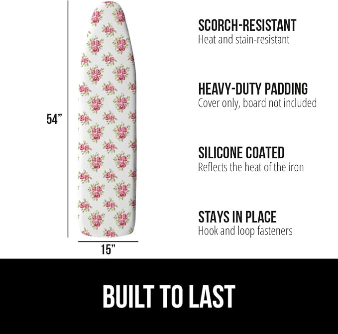 GORILLA GRIP The Original Ironing Board Cover and Pad, Silicone Coating - Image 2