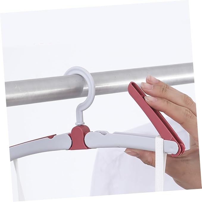Unomor Portable Travel Hanger Set 4pcs Foldable Drying Rack Space-Saving - Image 4