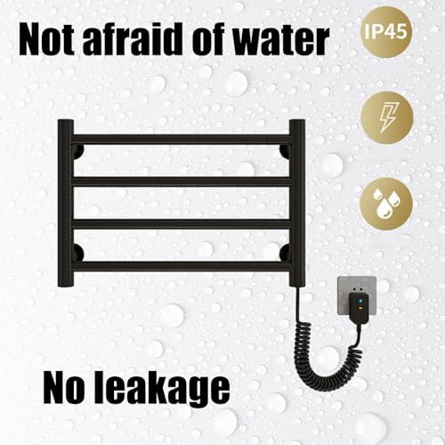 Energy-Saving Heated Drying Rack 4 Bars, Heated Towel Racks - Image 9