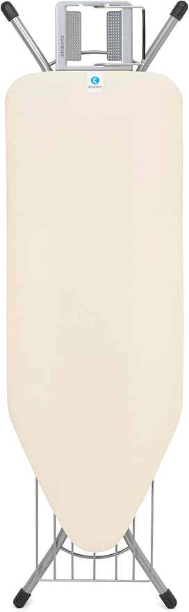 Brabantia Size C Ironing Board 7 Height Options, Adjustable Steam Iron Rest by BrabantiaUSA