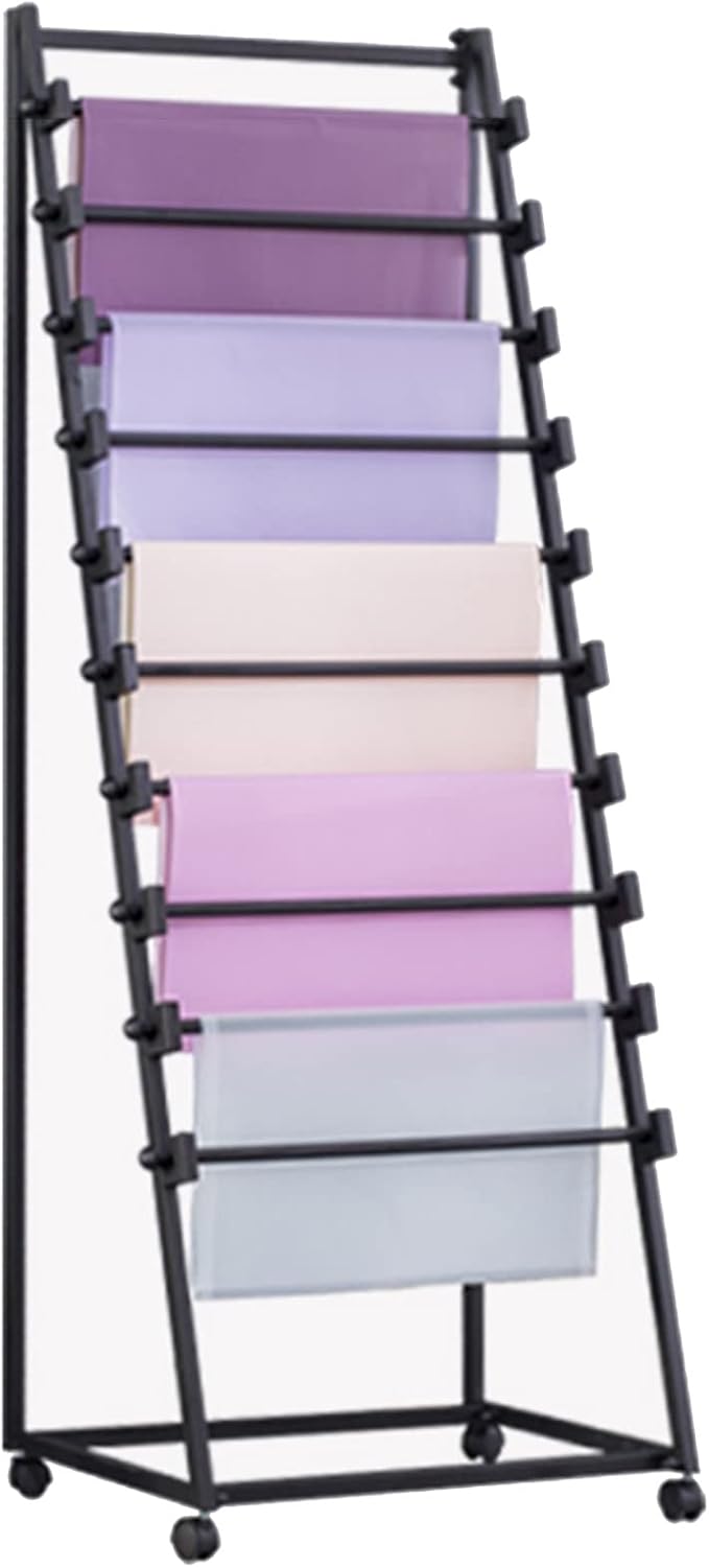 Display Rack Metal Scarf Stand Ribbon Shelf Closet Organizer, Sewing Thread by Unknown