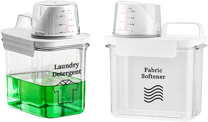 Laundry Detergent Dispenser for Laundry Room Organization and Storage, 37 Oz - Image 6