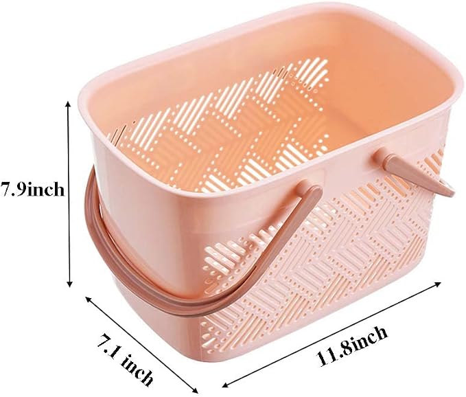 Bathroom Caddy Organizer Plastic Toiletries Basket - Image 2