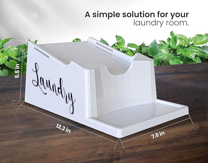 Skywin Laundry Detergent Holder Stand Organizer and Drip Tray - Image 2