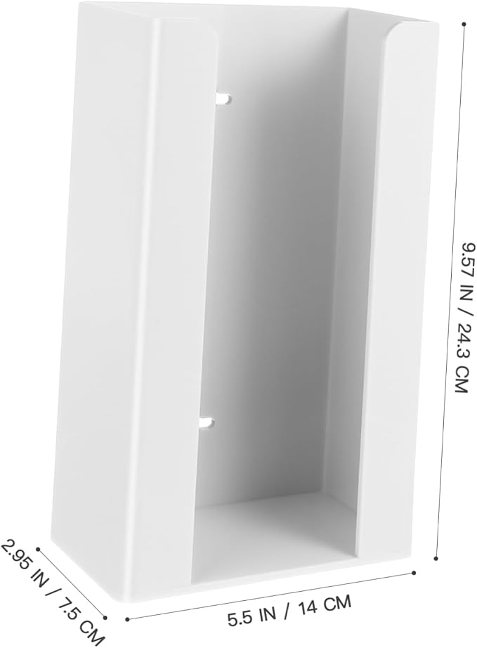 Cabilock Disposable Gloves Storage Case Wall Mount Acrylic Glove Box - Image 6