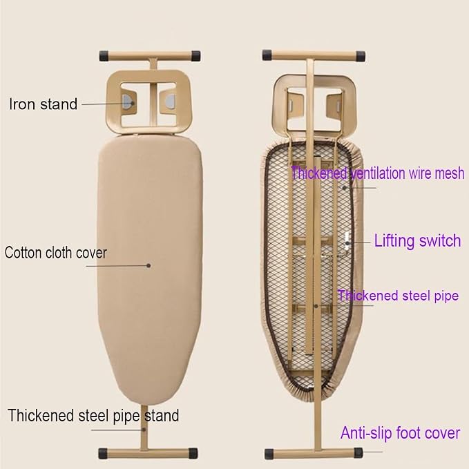 HCZION 12"×36" Ironing Board - Image 6