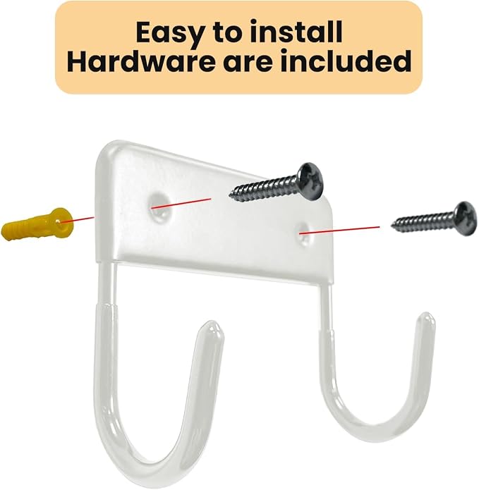 Ironing Board Holder Wall Mount, Iron Board Hook Wall Mount - Image 3