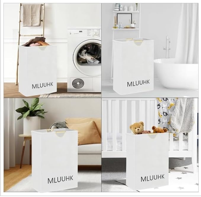 Collapsible Laundry Baskets, Waterproof Clothes Storage Hamper, Laundry Hamper - Image 6
