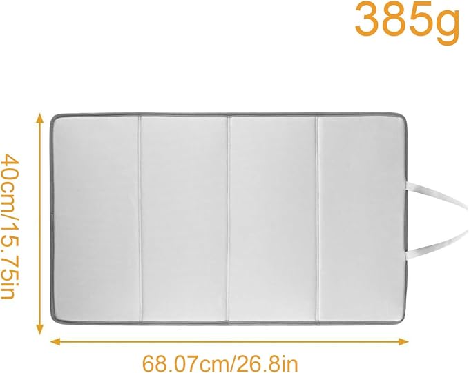 Steamer Board for Clothes- Foldable Double Sided Garment Pad | Hanging Steam - Image 7