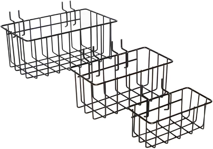Heavy Duty Peg Board Hook Baskets - Image 7