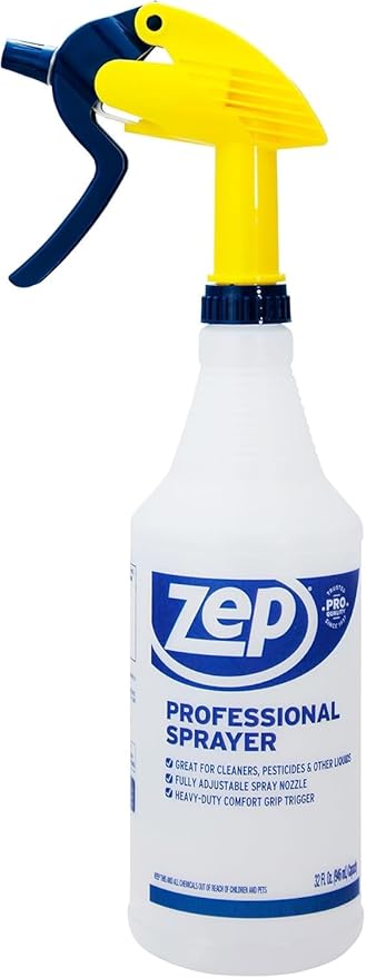 ZEP Professional Sprayer Bottle - 32 oz - HDPRO1 - Versatile Adjustable Nozzle - Image 2