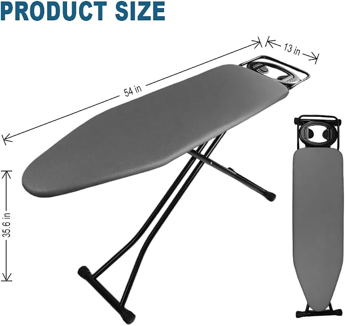Ironing Board Full Size, Heat Resistant Cover Iron Board - Image 6