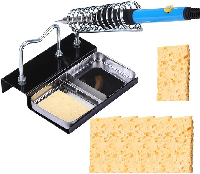 Soldering Iron Stand Holder Spring Sleeve Base Organizer Solder Tip Support - Image 7