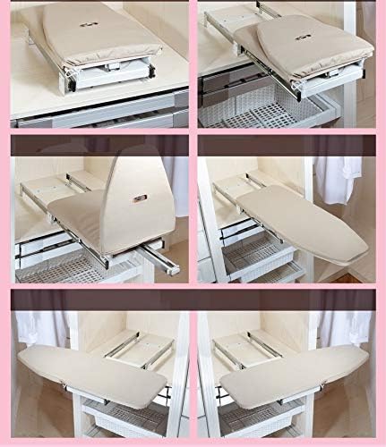 Hiding Ironing Board Foldable Ironing Station in Cabinet - Image 8