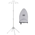 Handheld Clothes Steamer Holder Telescopic Folding Standing Fabric Ironing by Unknown