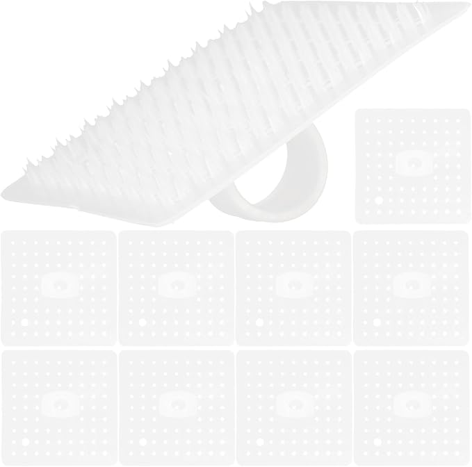 Healifty 10pcs White Vegetable and Fruit Cleaning Brush Set, Flexible Seam by Healifty