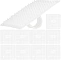 Healifty 10pcs White Vegetable and Fruit Cleaning Brush Set, Flexible Seam by Healifty