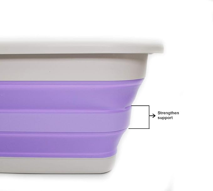SAMMART 41L Collapsible Plastic Laundry Basket - Image 6