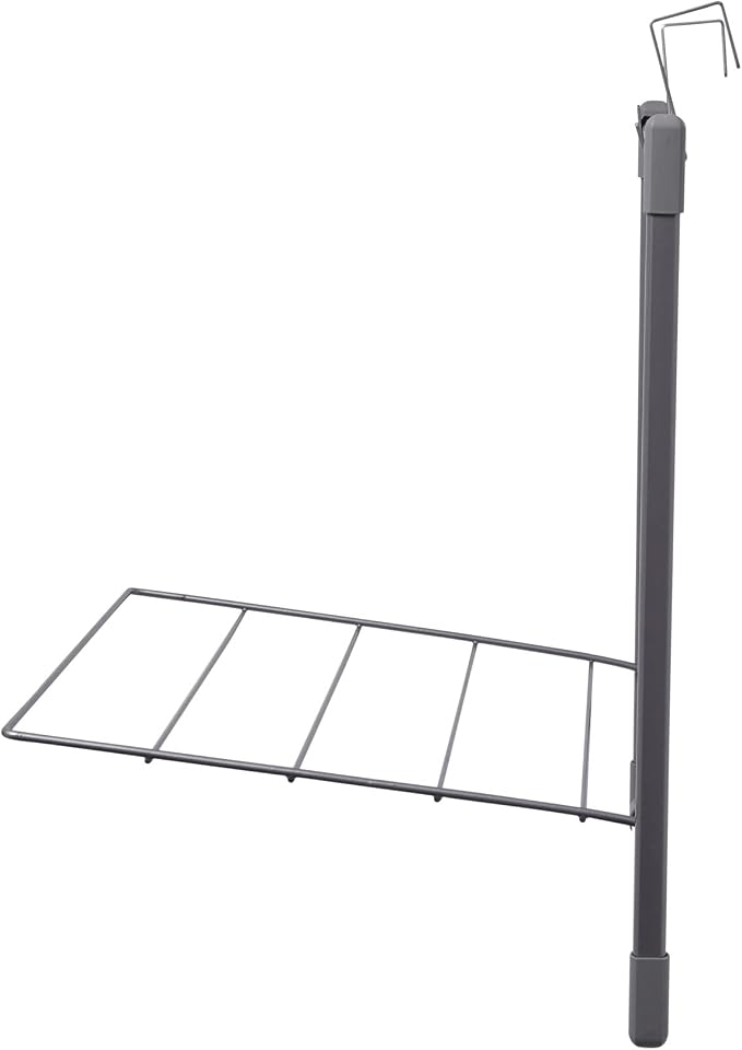 Household Essentials Metal Expandable Over the Door Drying Rack - Image 8