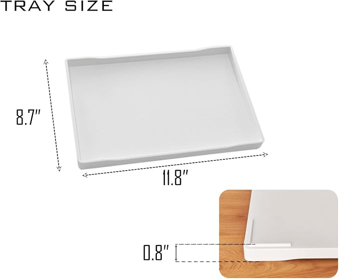 White Serving Tray for Serving Accessory, Perfume and Display Use. - Image 6