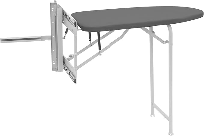 Closet Pull-Out Ironing Board | 36 x 12 Inch Fold Away Iron Board | Buit-in - Image 6